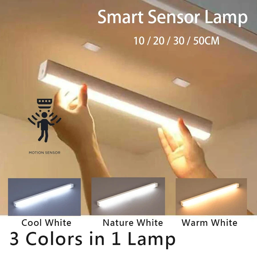 Wireless Magnetic Motion Sensor Light