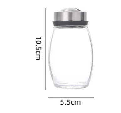Glass Spice Jar Storage Rack