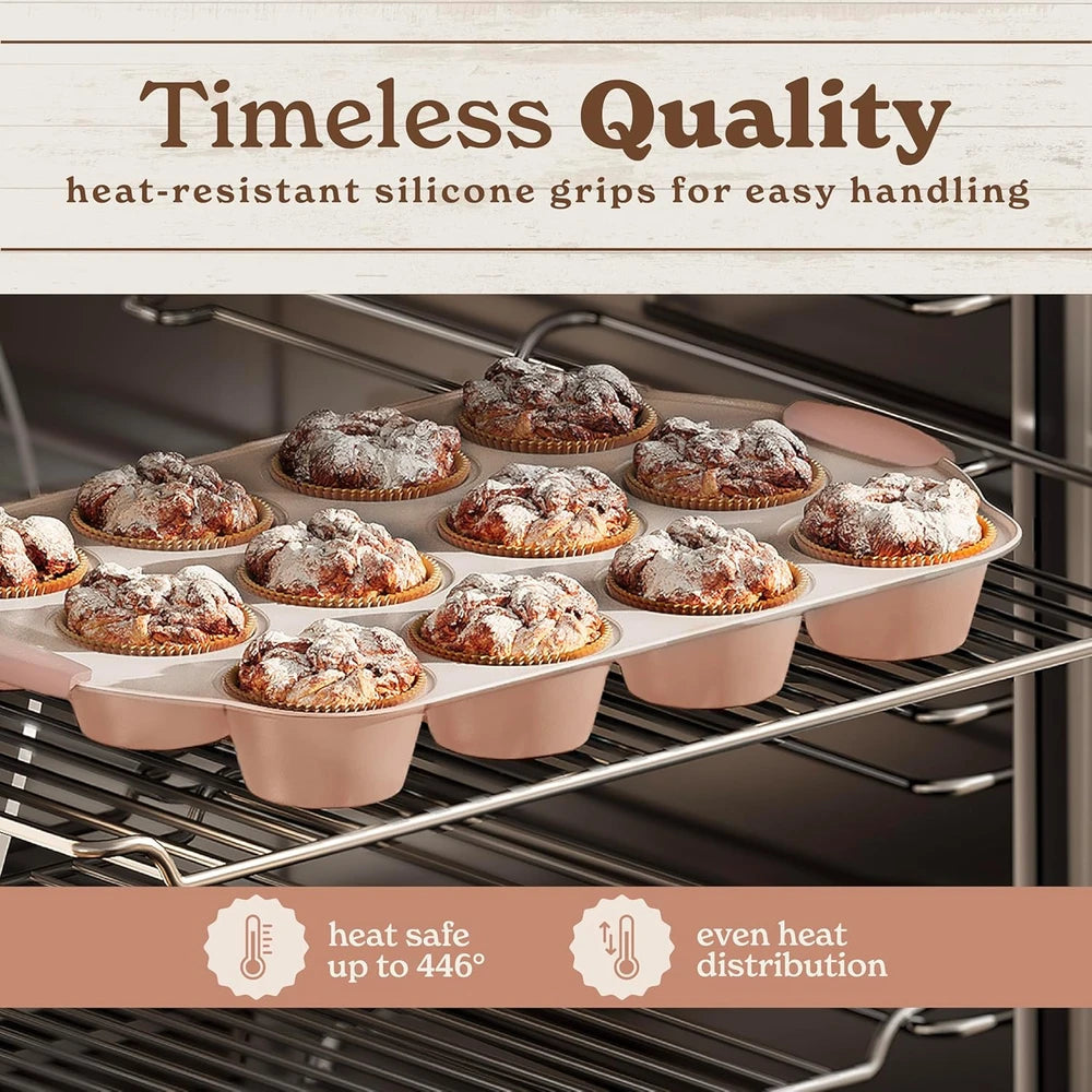 Nonstick Stackable Bakeware Set