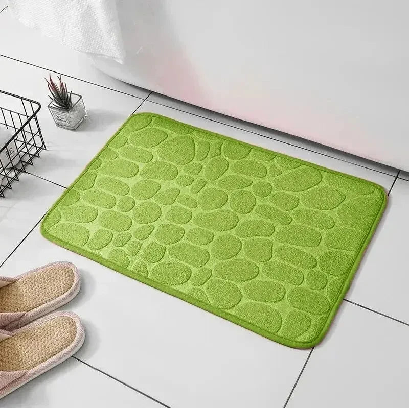 Embossed Pebble Bathroom Mat