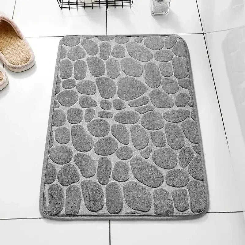 Embossed Pebble Bathroom Mat