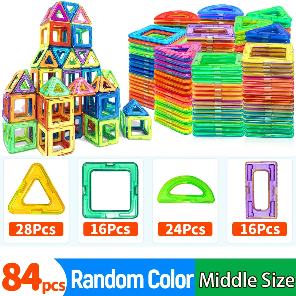 Magnetic Building Blocks Construction Set