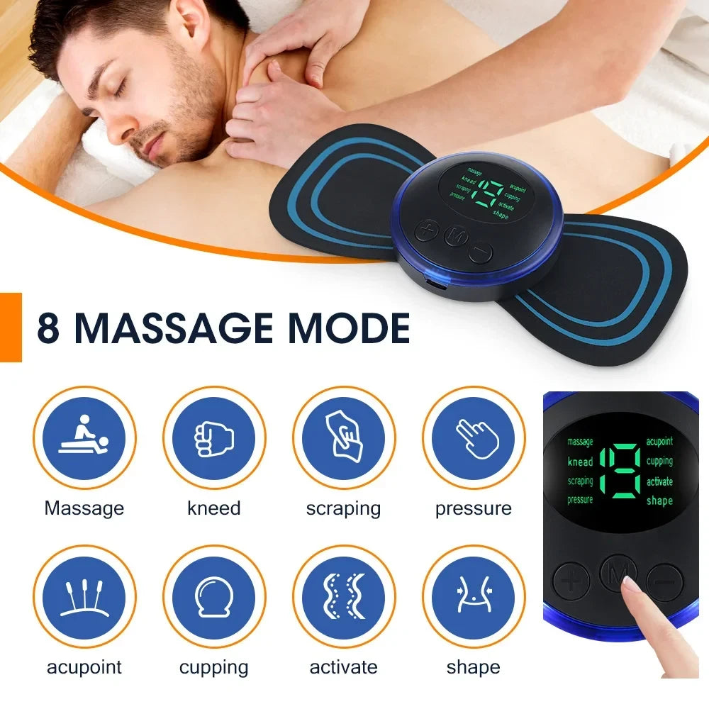 Portable EMS Muscle Massager