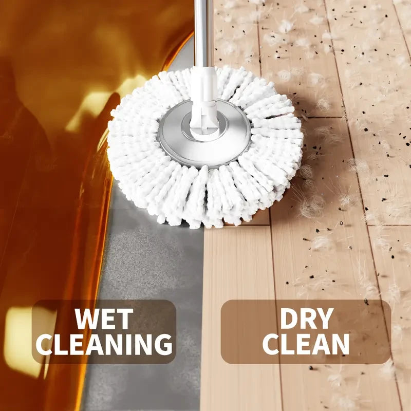 Rotating Spin Mop and Bucket System
