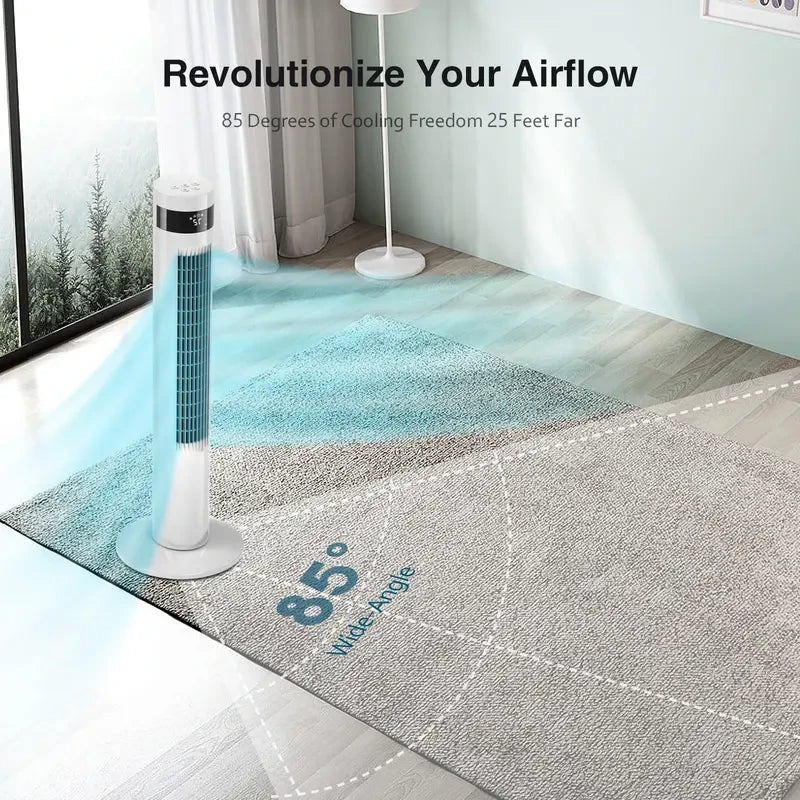 Portable Oscillating Tower Fan
