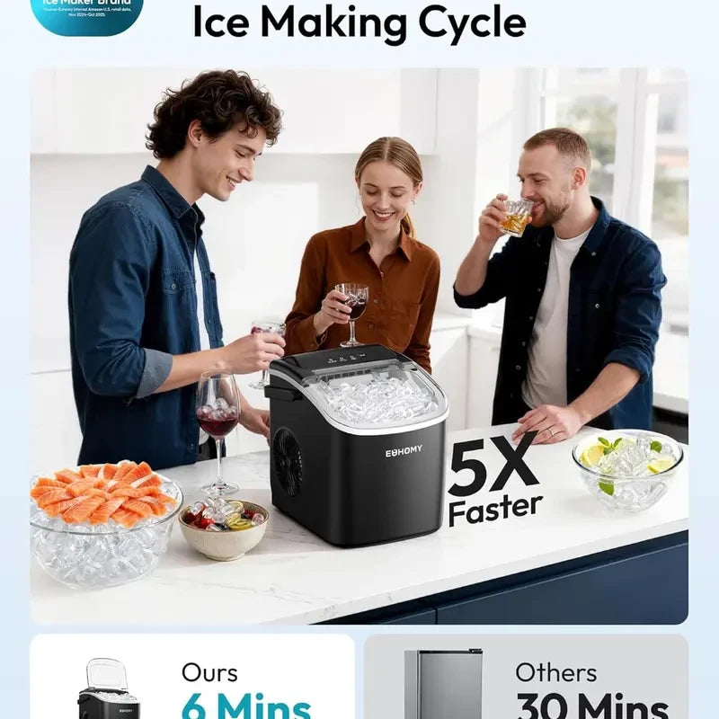 Portable Countertop Ice Maker
