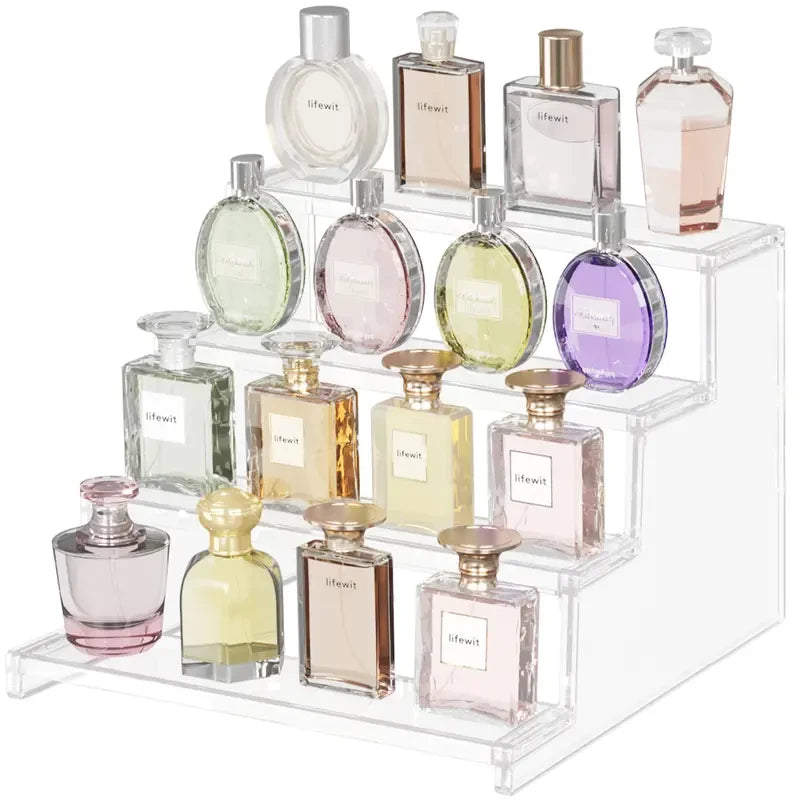Clear Tiered Display Stand