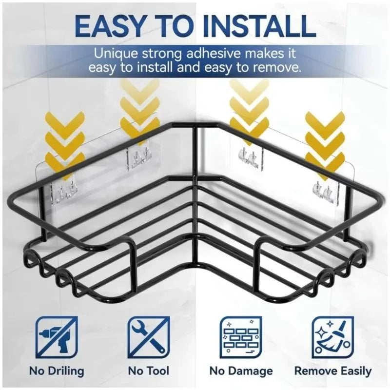 Wall Mounted Corner Shower Shelves