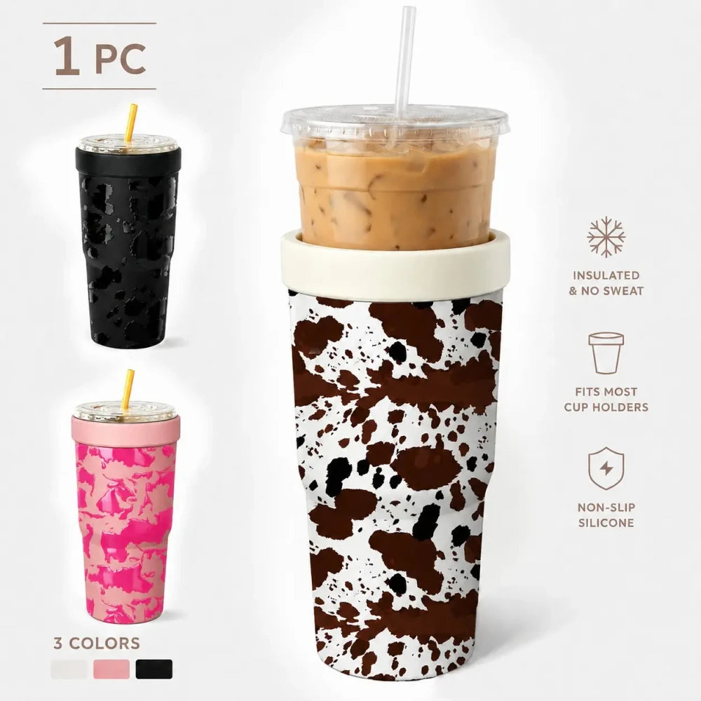 Cow Print Insulated Tumbler