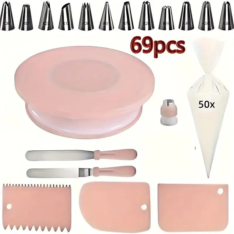 Comprehensive Cake Decorating Tool Set