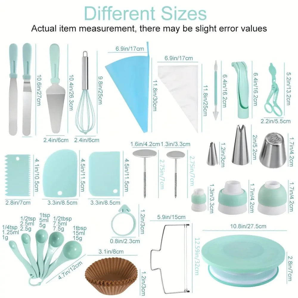 Comprehensive Cake Decorating Tool Set