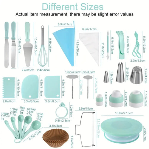 Comprehensive Cake Decorating Tool Set