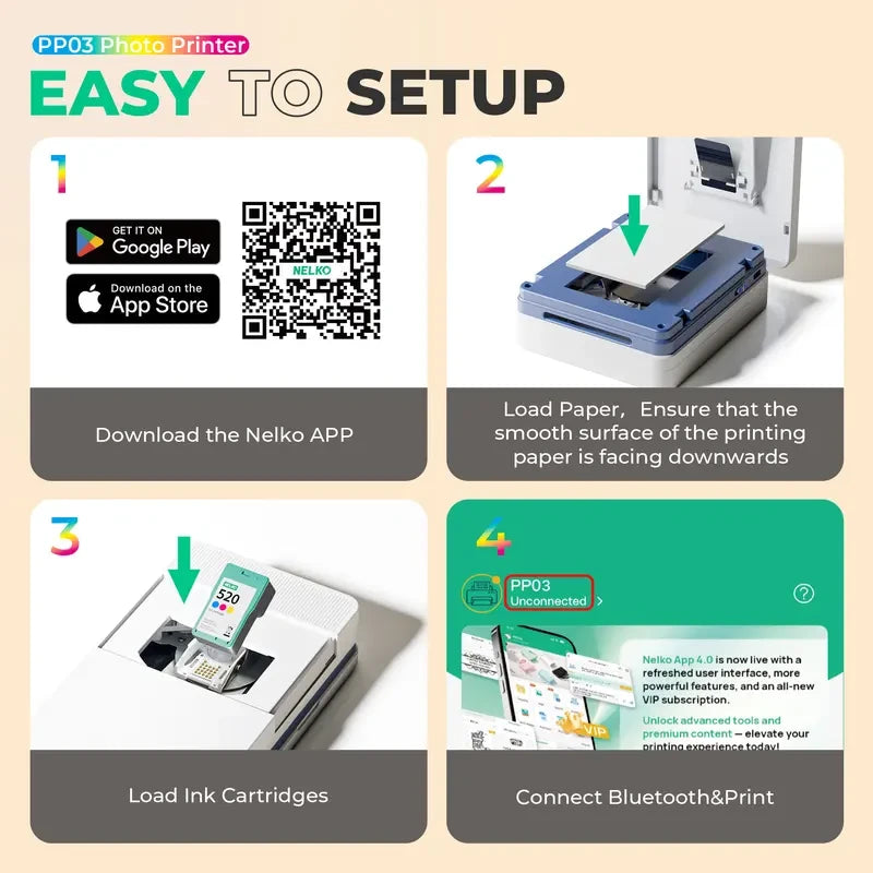 Nelko Portable Instant Photo Printer