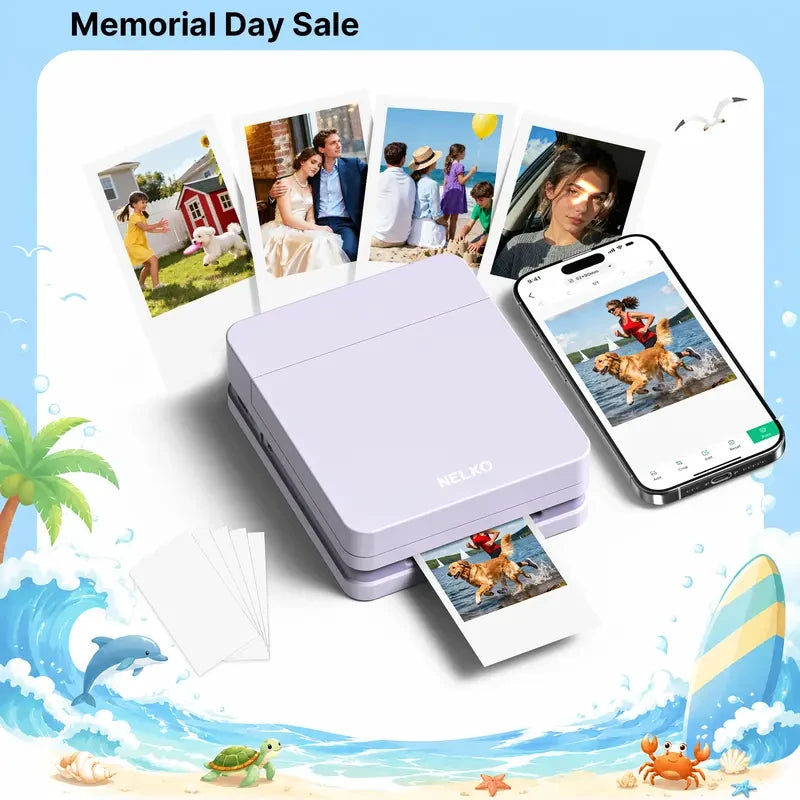 Nelko Portable Instant Photo Printer