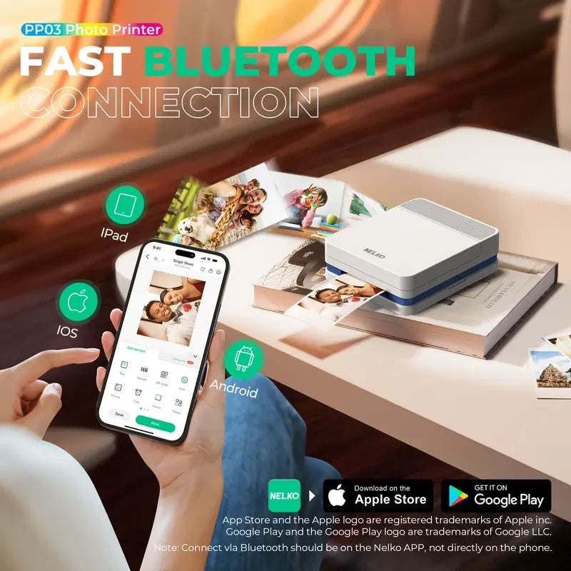 Nelko Portable Instant Photo Printer
