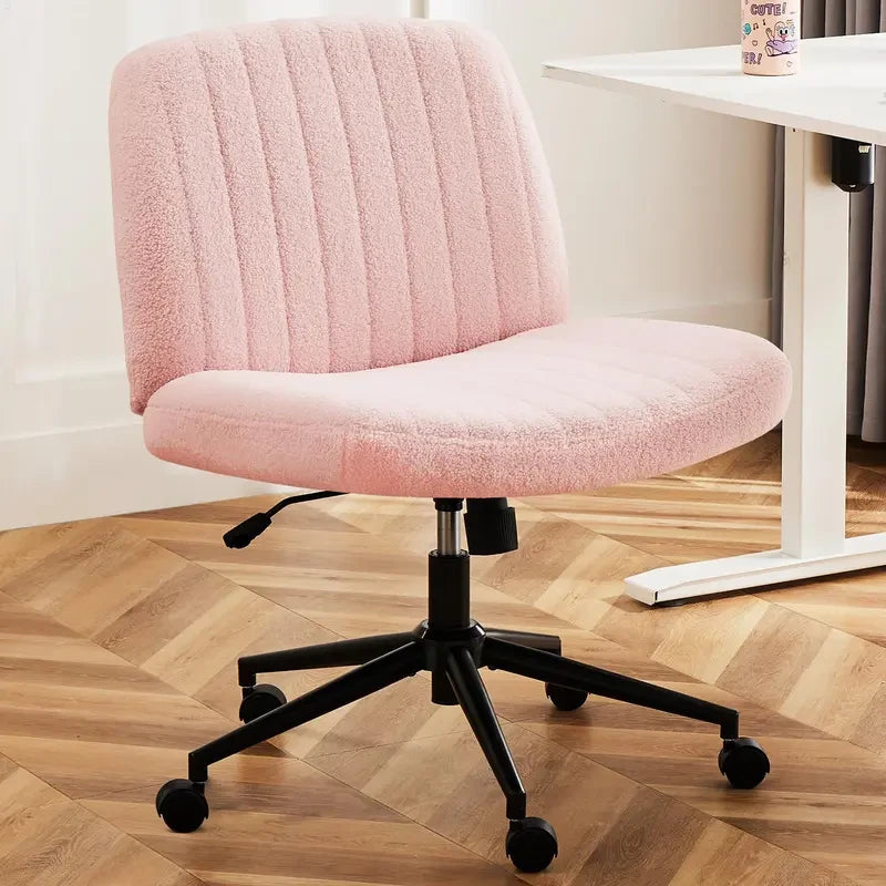 Wide Swivel Criss Cross Desk Chair