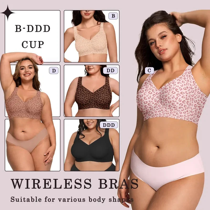 Seamless Wireless Lift Bra