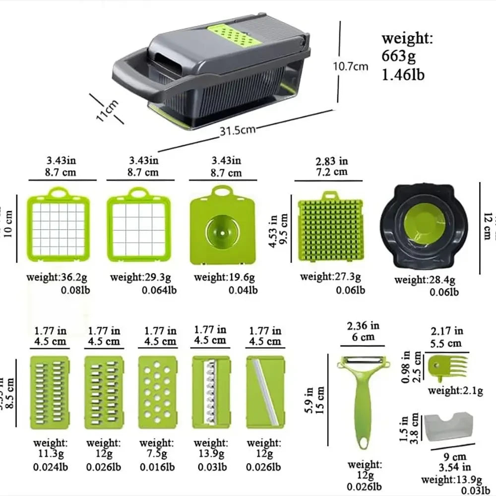 Multifunctional Vegetable Chopper