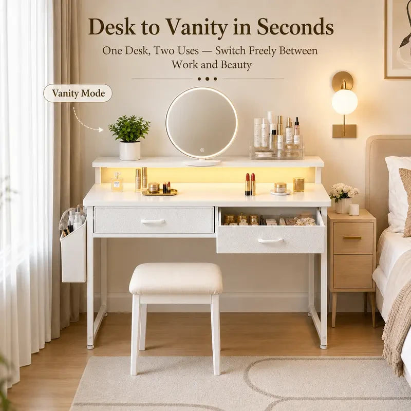 LED Vanity Writing Desk