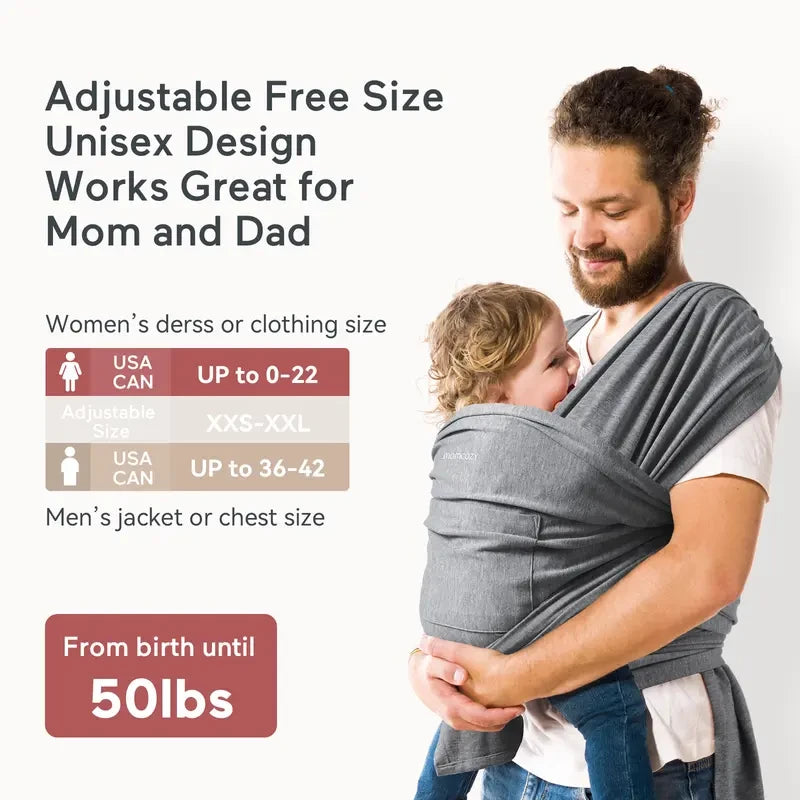 Adjustable Ergonomic Baby Wrap Carrier