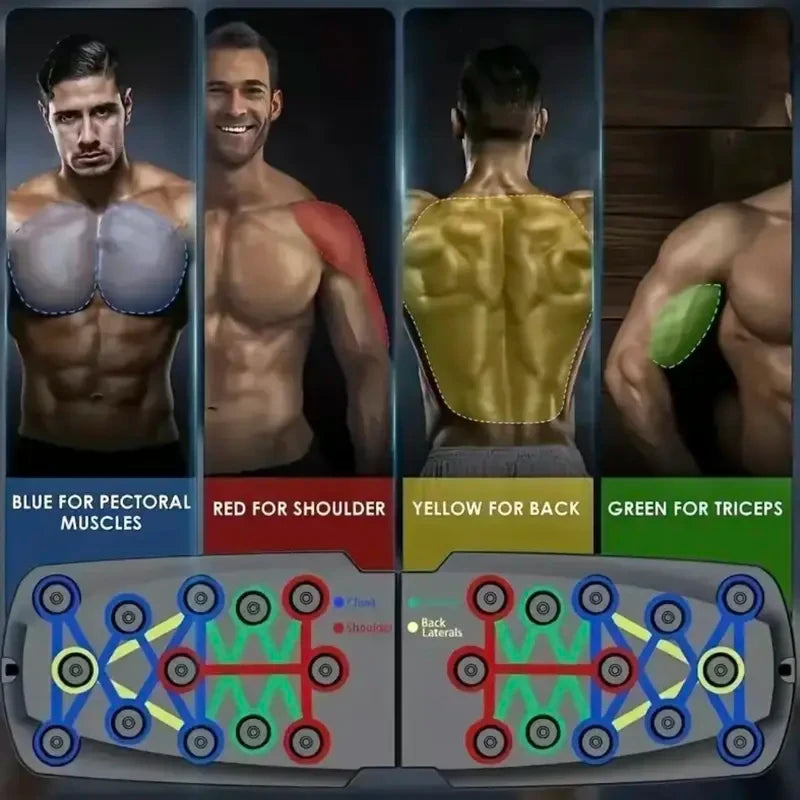 Foldable Push Up Training Board