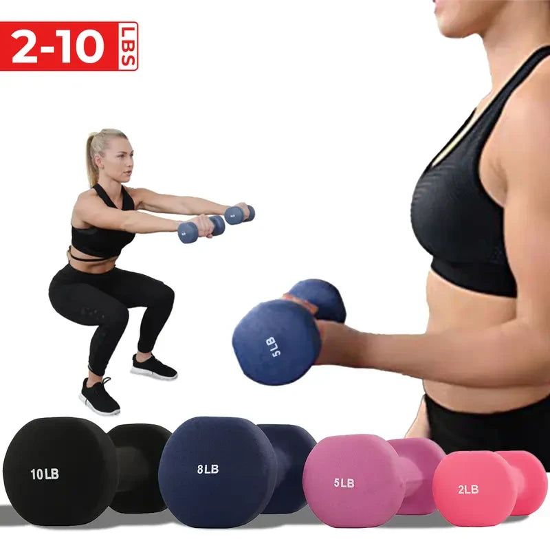 Neoprene Hex Dumbbells
