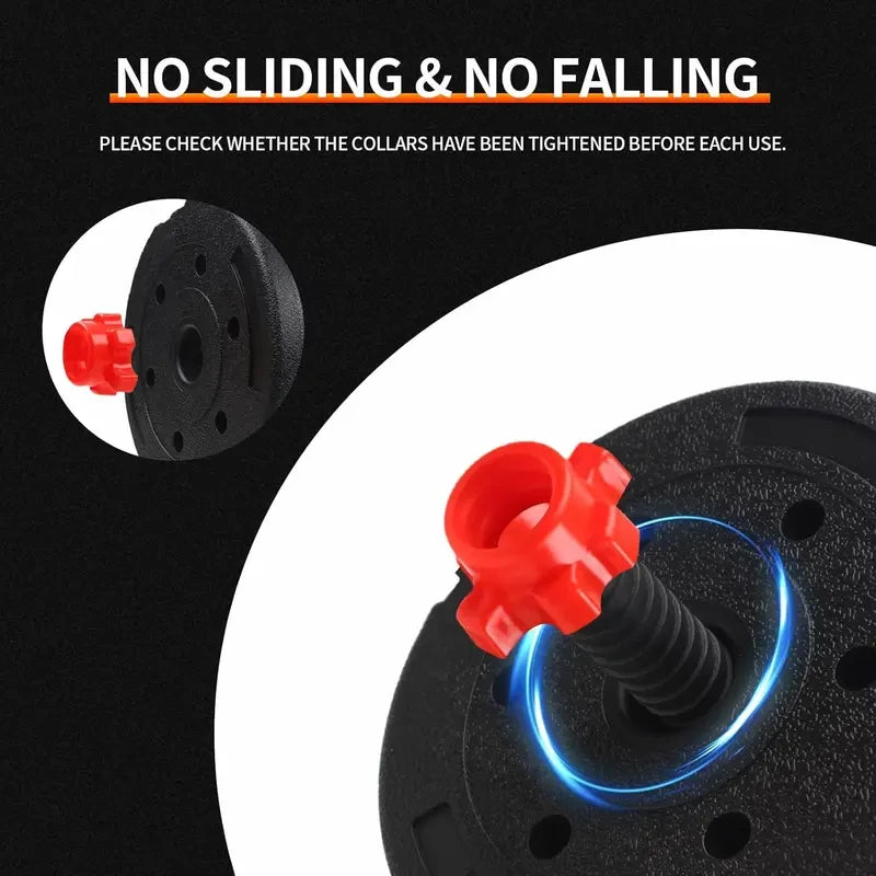 Adjustable Dumbbell Barbell Set