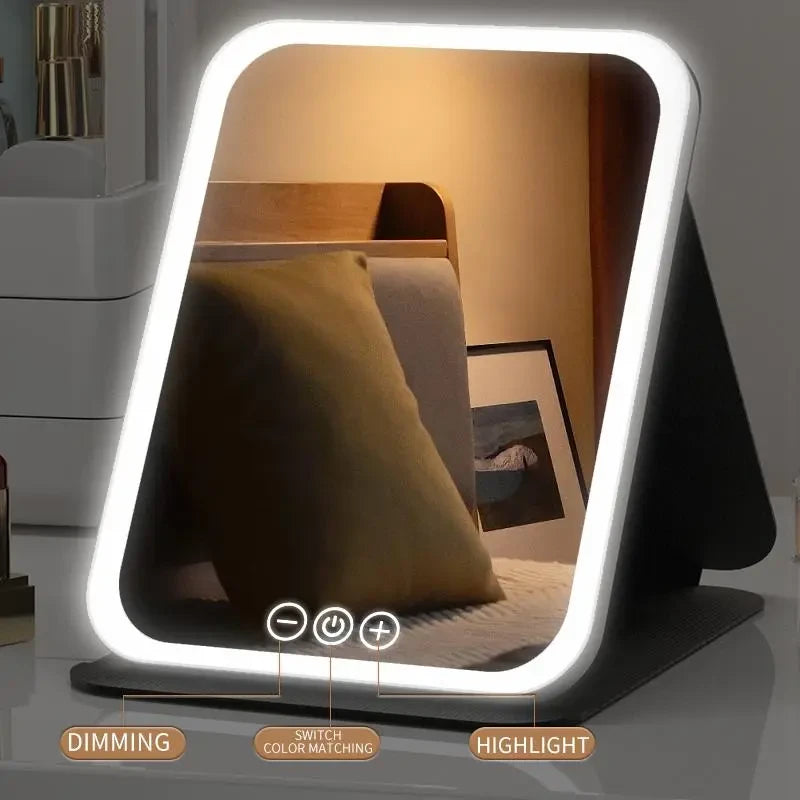 Portable Dimmable LED Vanity Mirror