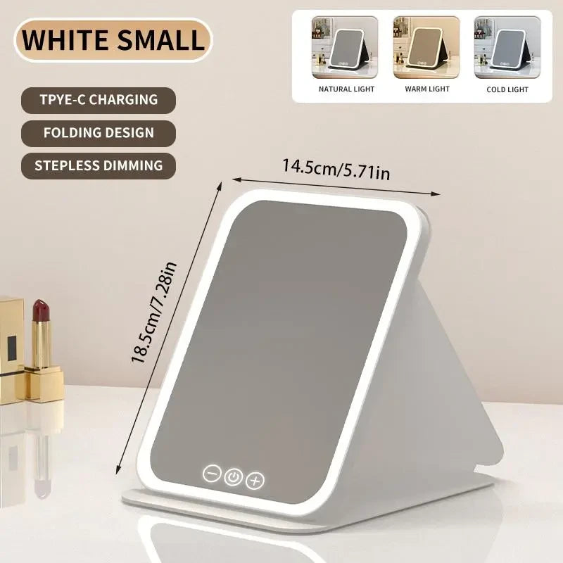 Portable Dimmable LED Vanity Mirror