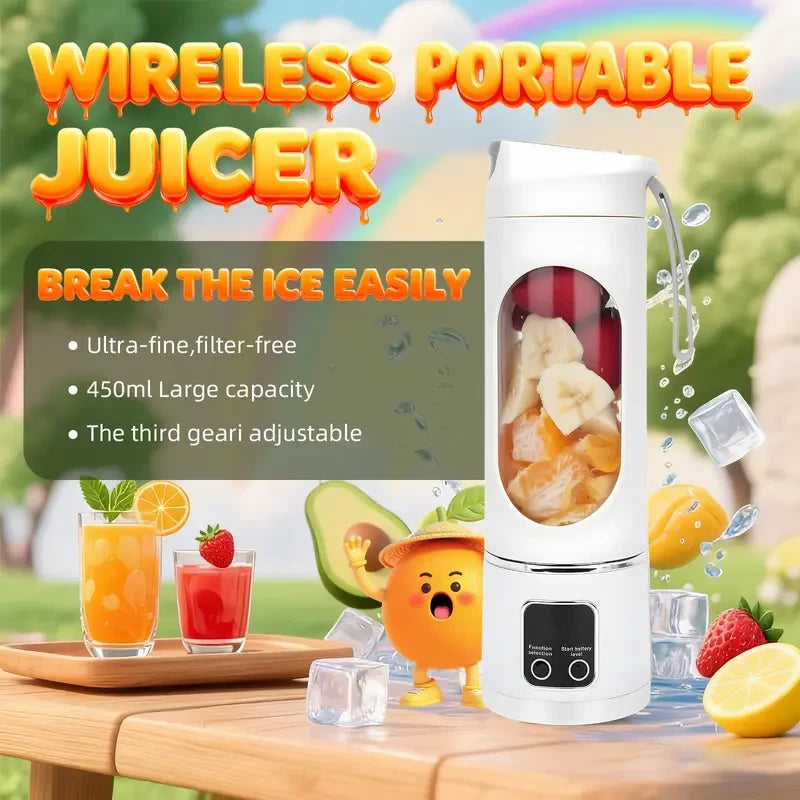 Portable Rechargeable Smoothie Blender