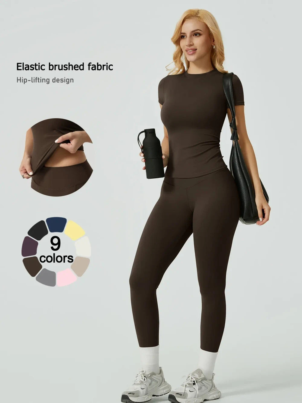 Ribbed Compression Workout Set