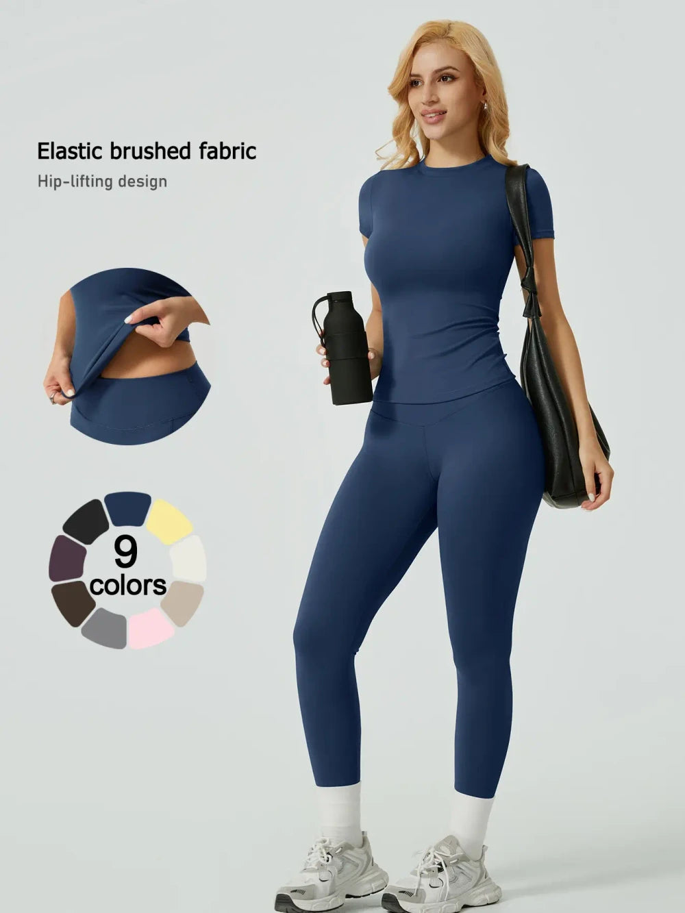 Ribbed Compression Workout Set