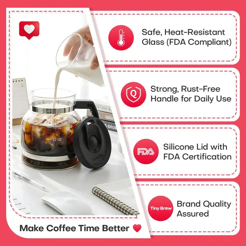Borosilicate Glass Diner Coffee Mug