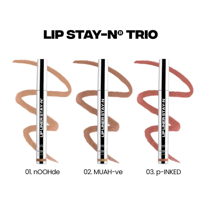 Peel-Off Lip Stain Trio